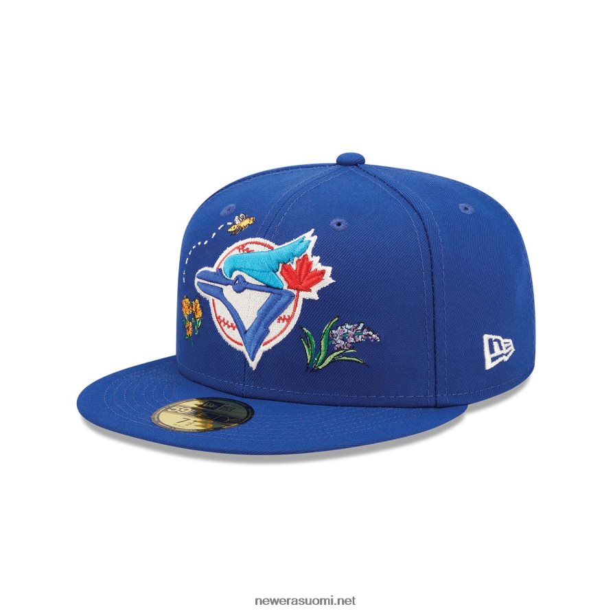 New Eratoronto blue jays akvarelli kukka sininen 59fifty cap4V266L1076