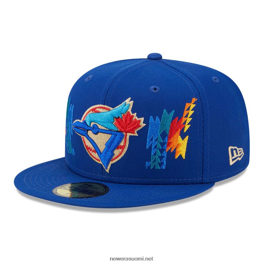 New Eratoronto blue jays lounaissininen 59fifty varustettu lippis4V266L881