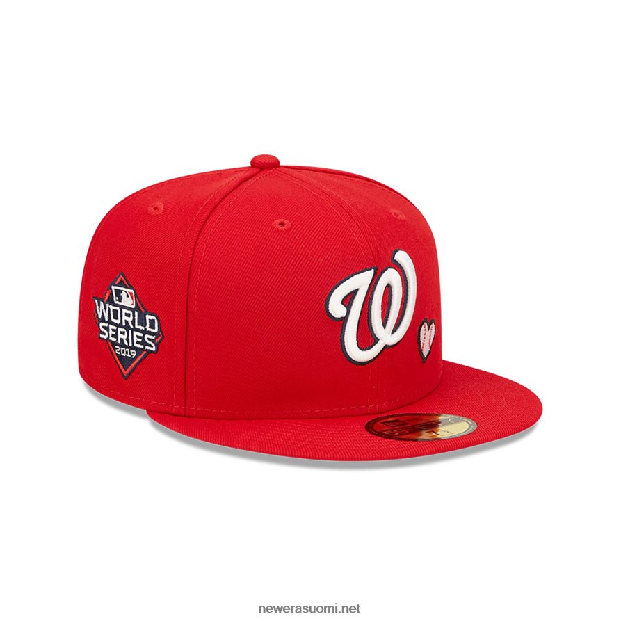 New Erawashington mlb team heart red 59fifty asennettu lippis4V266L831