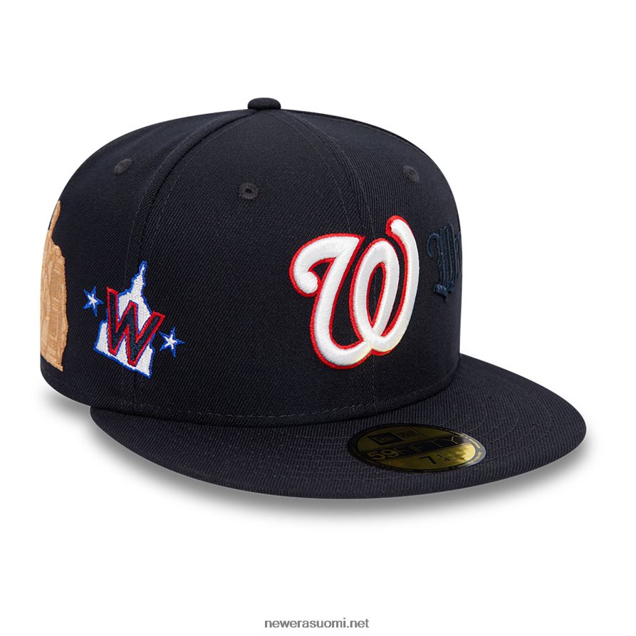 New Erawashington nationals script navy 59fifty varustettu lippis4V266L687