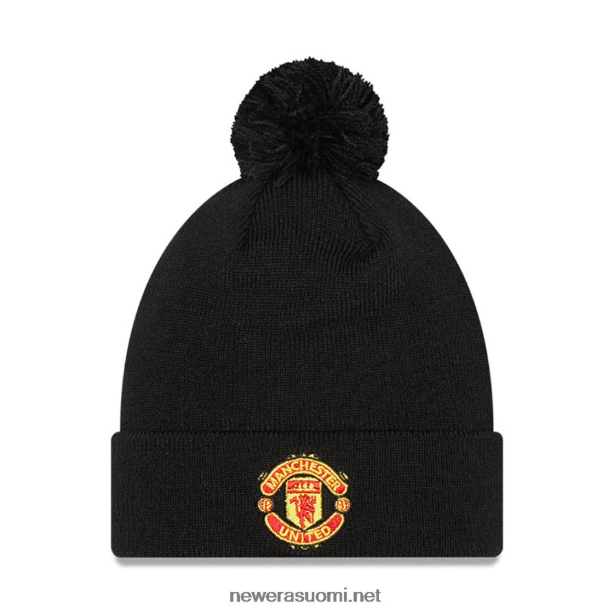 New EraManchester United sanamerkki musta bobble pipo hattu4V266L2556