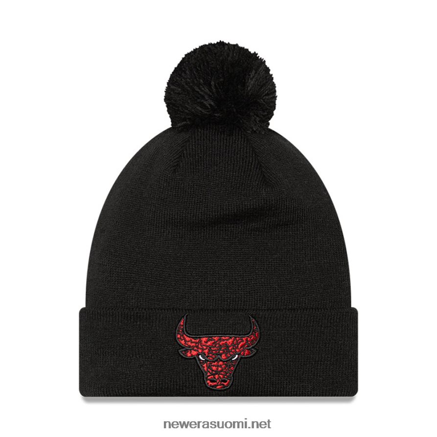 New Erachicago bulls täyte musta bobble pipo hattu4V266L2345