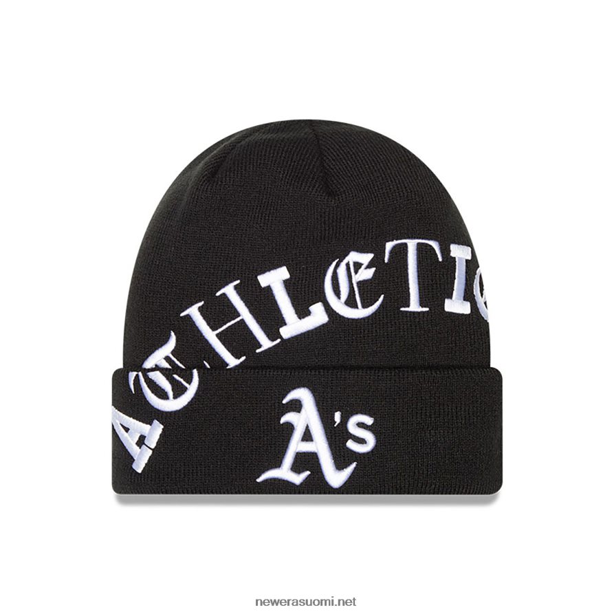 New Eraoakland athletics blackletter musta neule4V266L2340