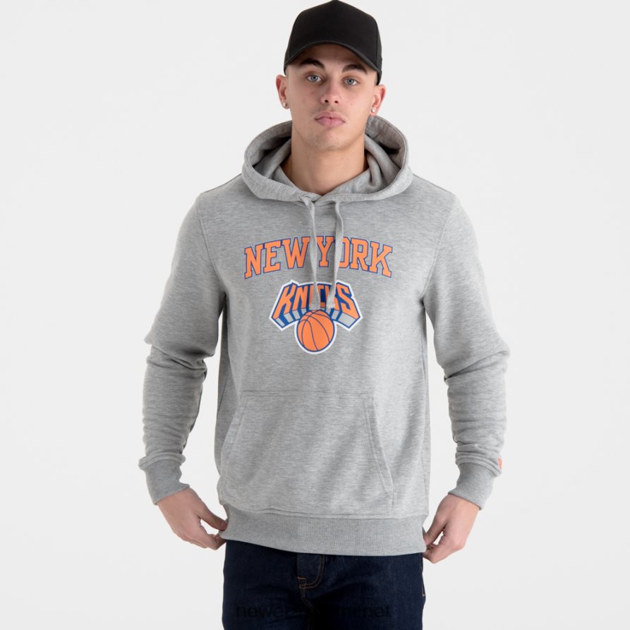 New Eranew york knicks -joukkueen logon harmaa huppari4V266L2686