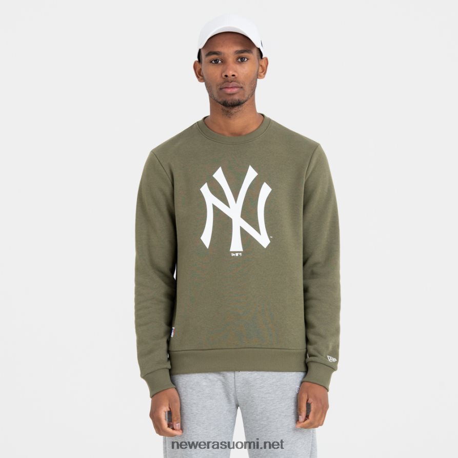 New Eranew york yankees -joukkueen logo vihreä pyöreä kauluspaita4V266L2758