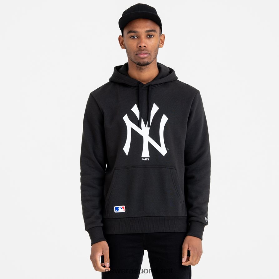 New Eranew york yankees -joukkueen logolla valmistettu musta huppari4V266L2797