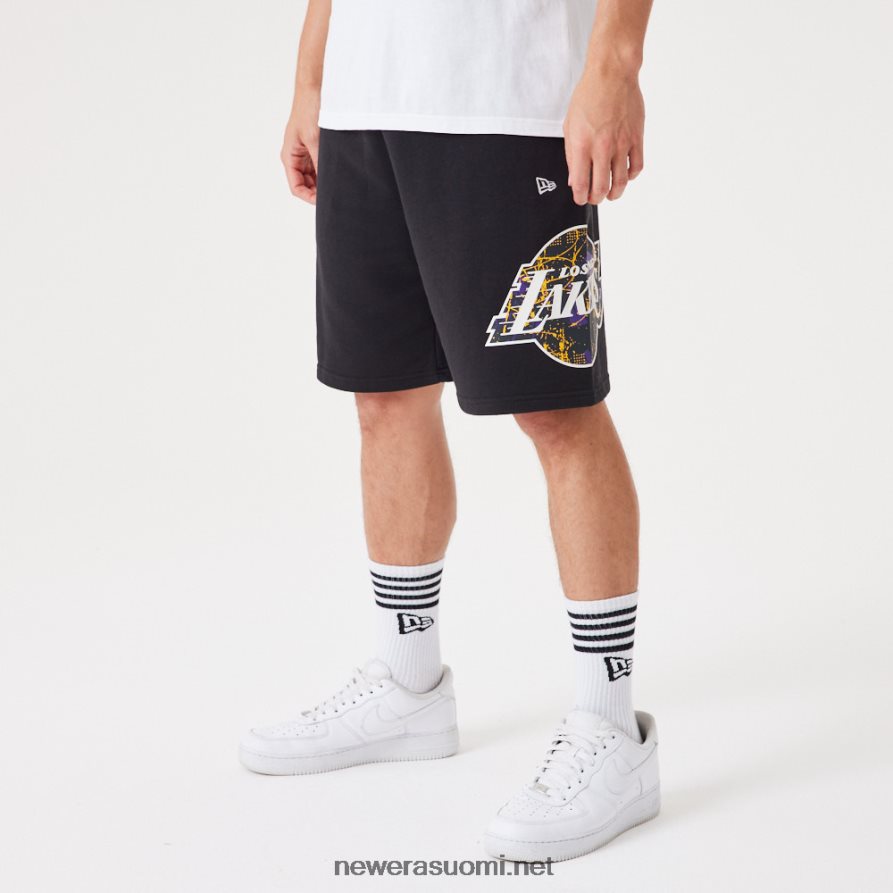 New Erala lakers nba team logo mustat shortsit4V266L2638