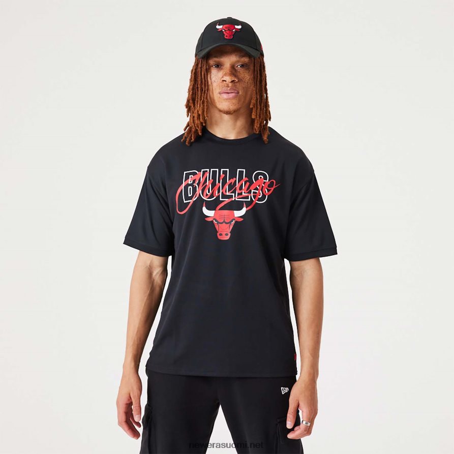 New Erachicago bulls nba script musta ylisuuri t-paita4V266L2957