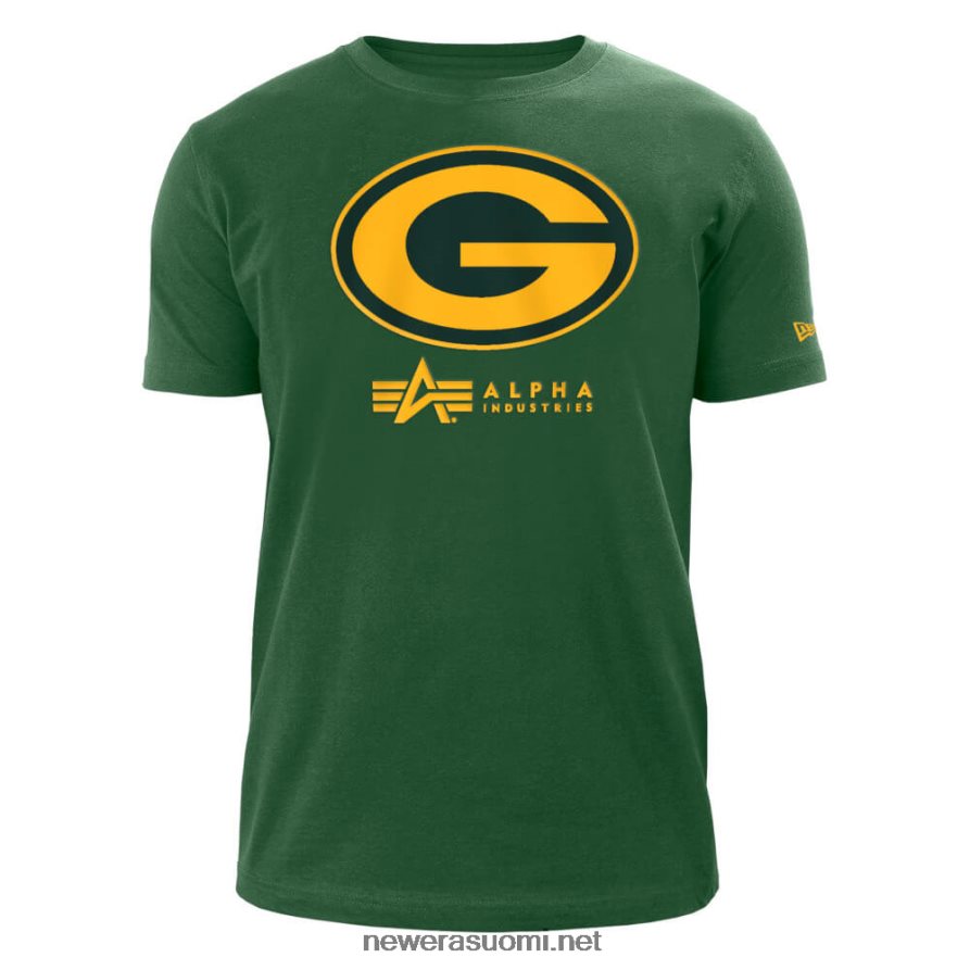 New Eragreen bay packers x alpha industries vihreä t-paita4V266L2989