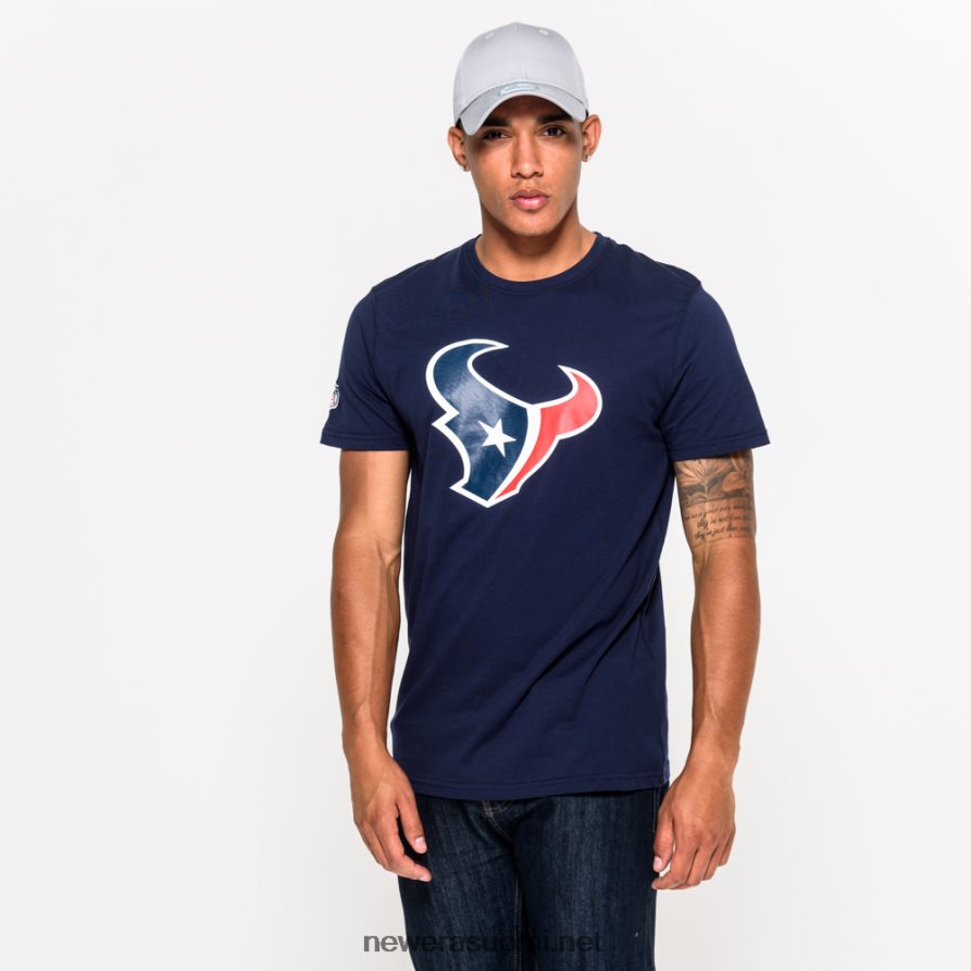 New Erahouston texans team logo sininen t-paita4V266L3093