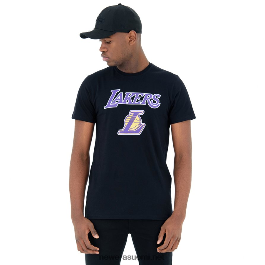 New Erala lakers nba logo musta t-paita4V266L2967