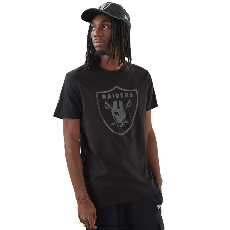 New Eralas vegas raiders nfl folio musta t-paita4V266L3005