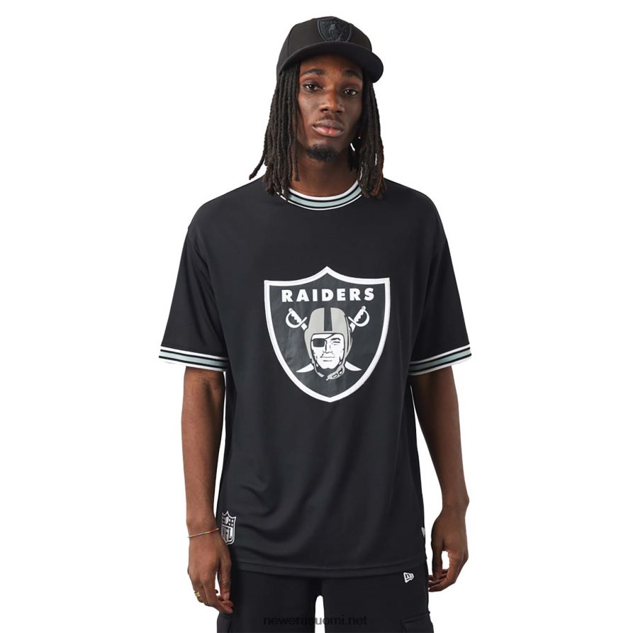 New Eralas vegas raiders nfl team logolla musta t-paita4V266L3033