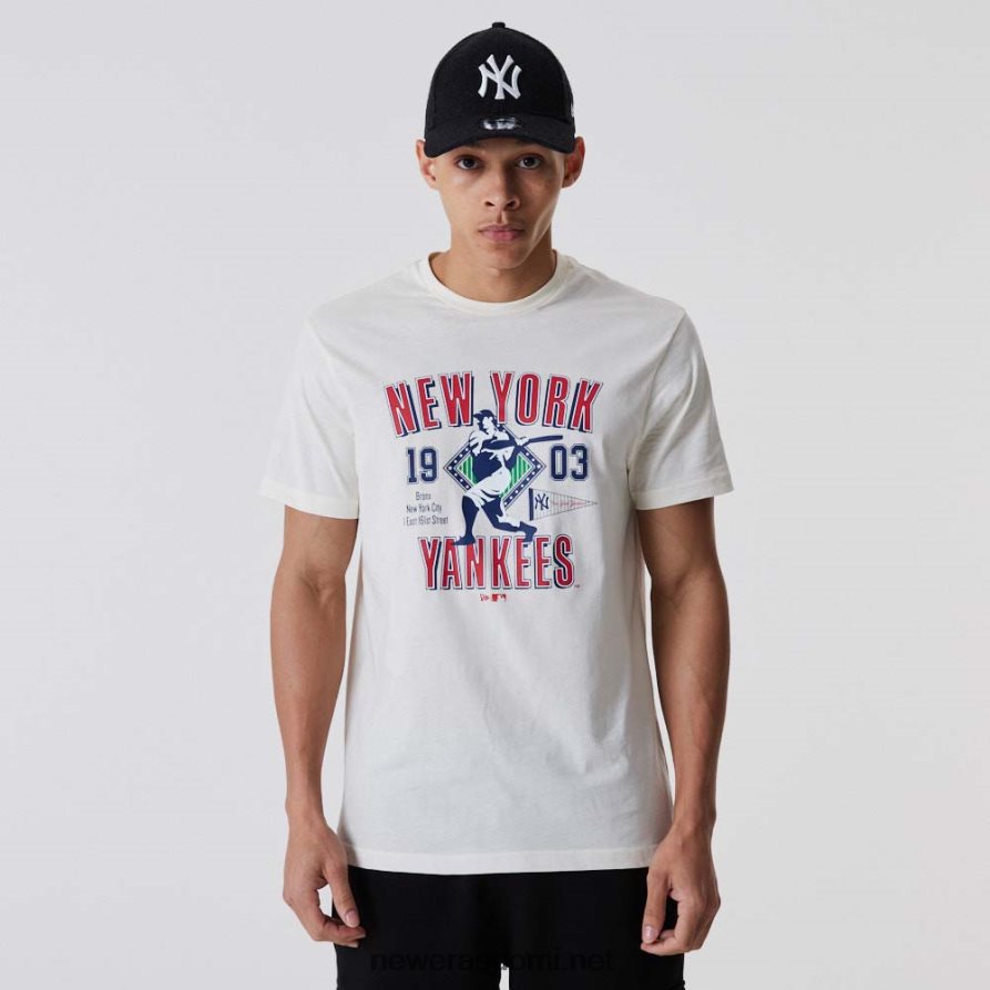 New Eranew york yankees stadionin valkoinen t-paita4V266L2959