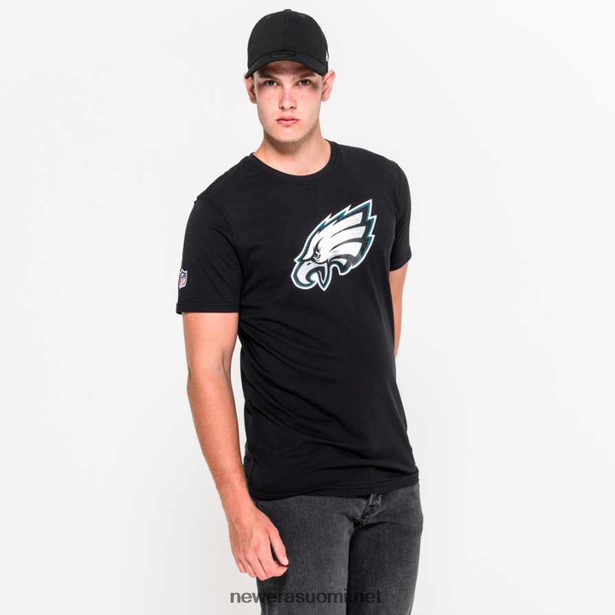 New Eraphiladelphia eagles -joukkueen logolla varustettu musta t-paita4V266L2910