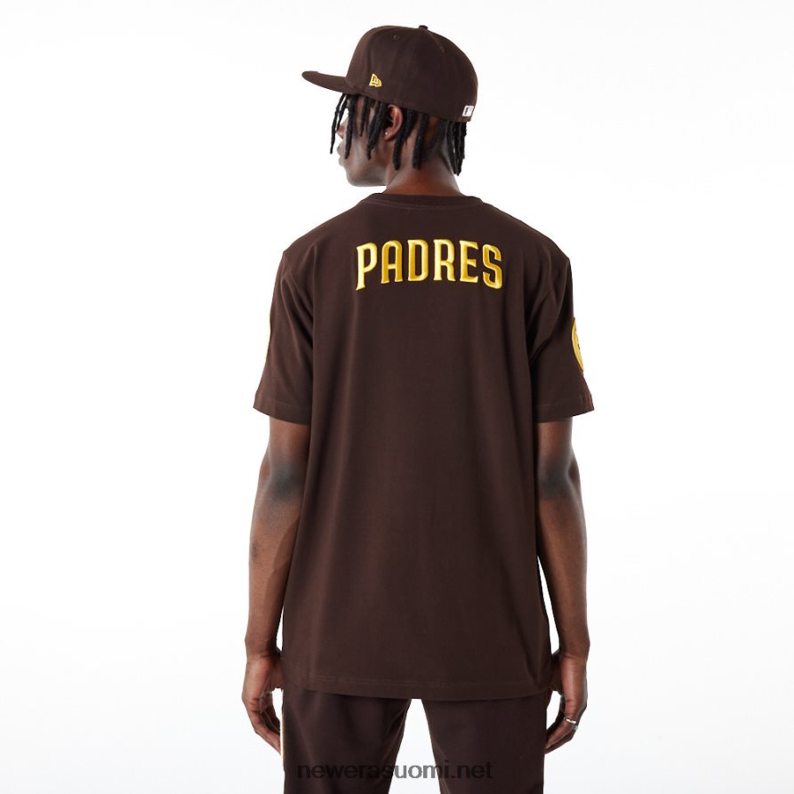 New Erasan diego padres mlb logo Valitse ruskea t-paita4V266L3044