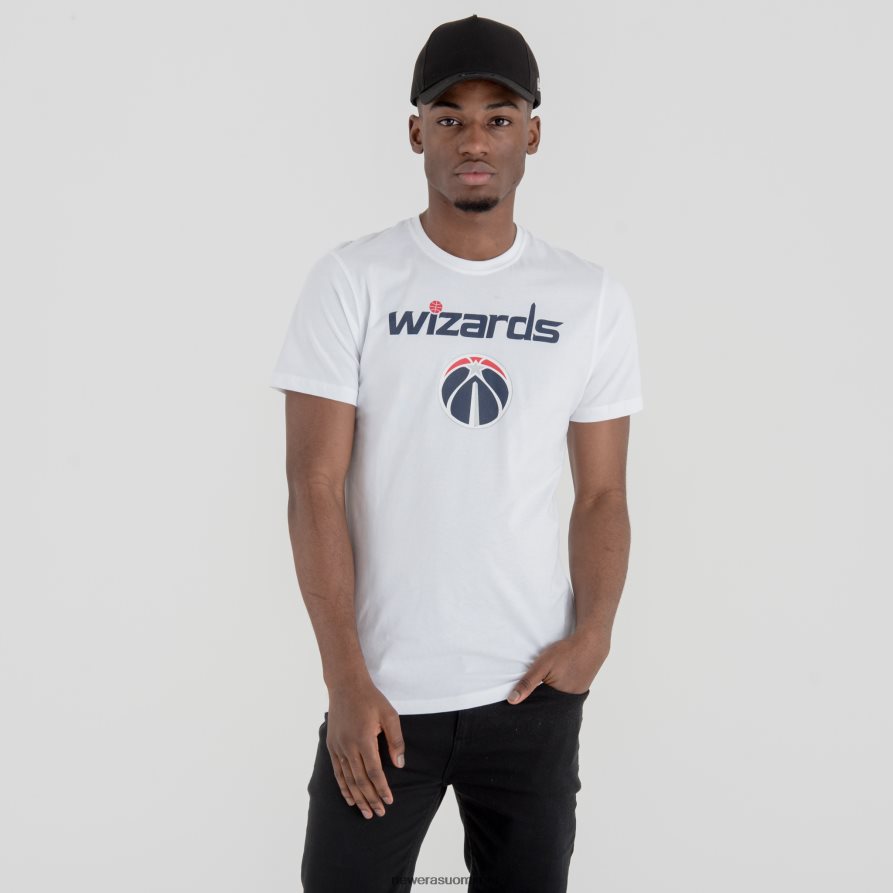 New Erawashington wizards nba -joukkueen logovalkoinen t-paita4V266L2869